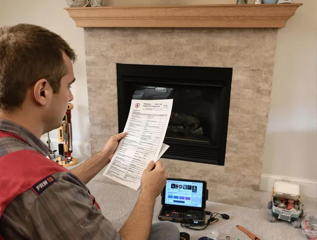 Thorough chimney inspection by Griswold Chimney Sweep in Griswold, CT
